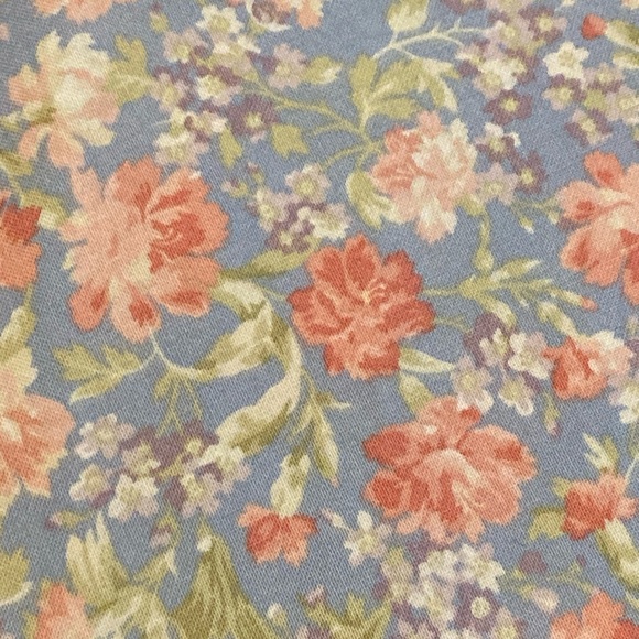 Vintage 1996 Laura Ashley Tea dress + bolero Floral Periwinkle blue sz 10 usa - Picture 6 of 15